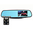 Dashcamdeal Mirror FullHD 1080p 2CH Dual Blue dashcam