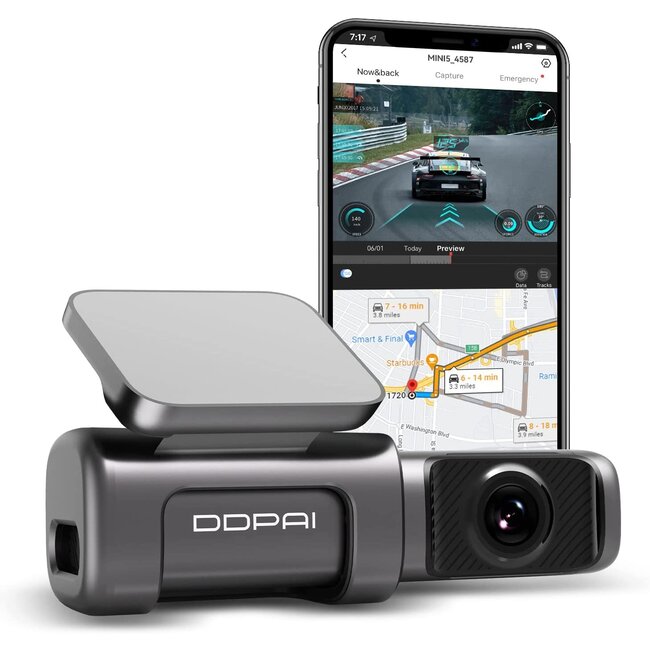 DDPai DDPai Mini 5 True 4K Wifi GPS 64gb dashcam