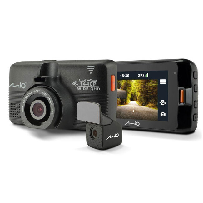 Mio Mio Mivue 752 QHD 2CH Dual Wifi GPS dashcam