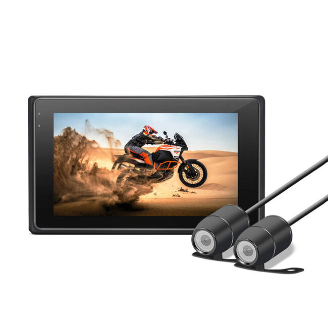 Motocam Motocam M2F 2CH Dual FullHD motorcycle dashcam