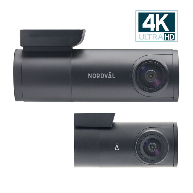 Nordväl Nordväl DC102 4K 2CH Wifi GPS 32gb dashcam