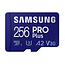 Samsung Samsung Pro Plus 256gb U3 V30 A2 Micro SDXC card