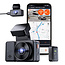 Vantrue Vantrue E3 Triple 3CH 2K QuadHD Wifi GPS dashcam